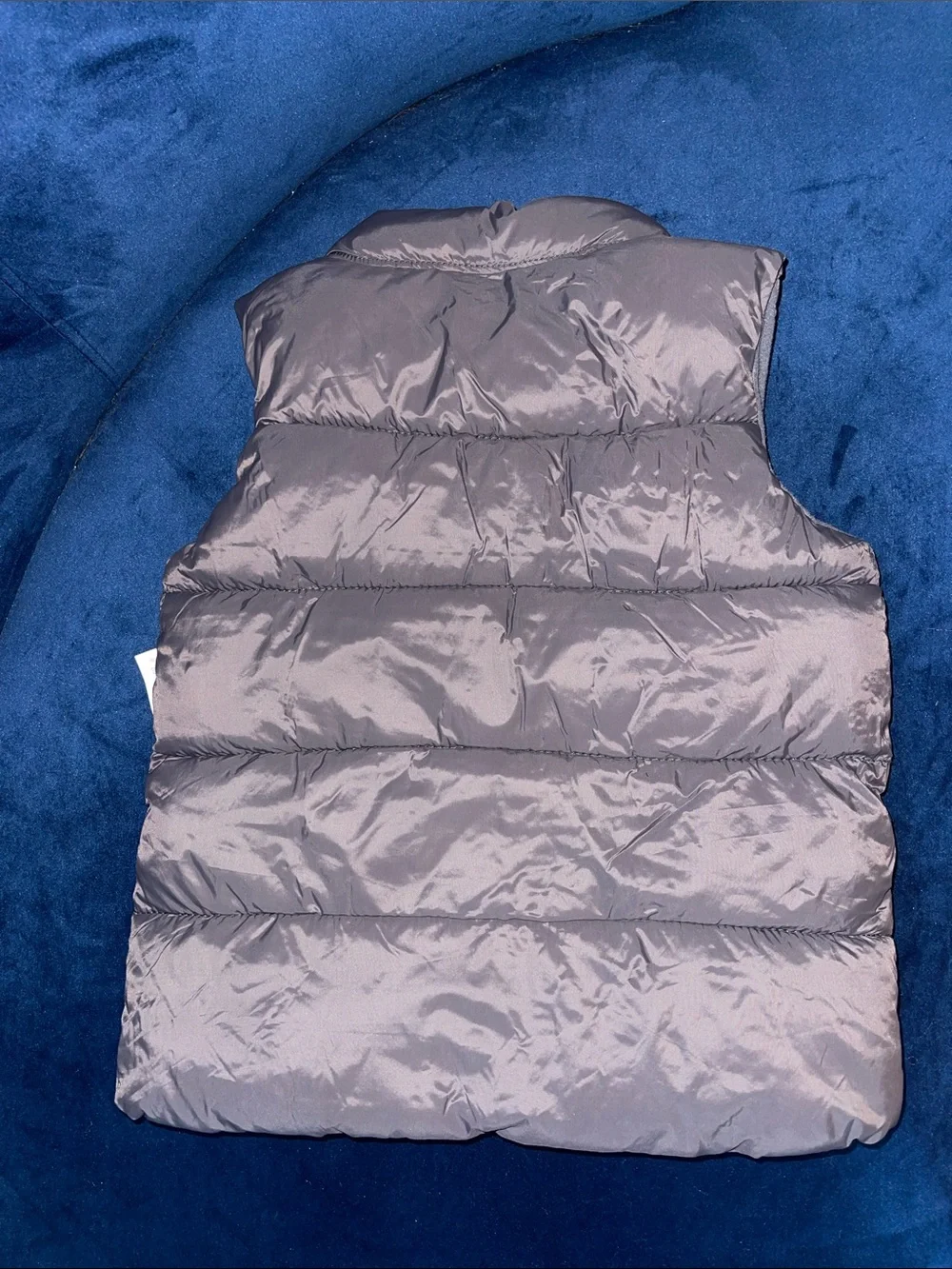 Old Navy Gray Puffer Vest for Kids